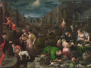 1595- 1600年2月、 作： Leandro da Ponte Bassano